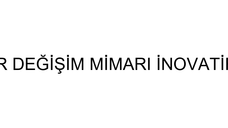 DEMET DEMİRER DEĞİŞİM MİMARI İNOVATİF YÖNETİM DANI
