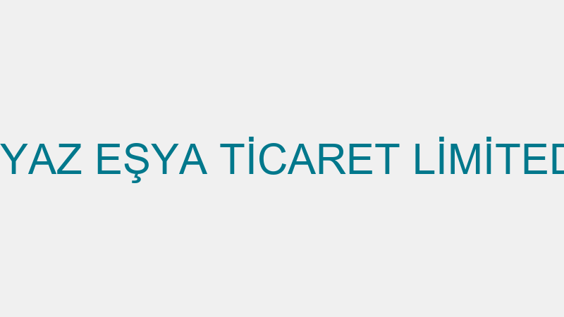 KMDD BEYAZ EŞYA TİCARET LİMİTED ŞİRKETİ