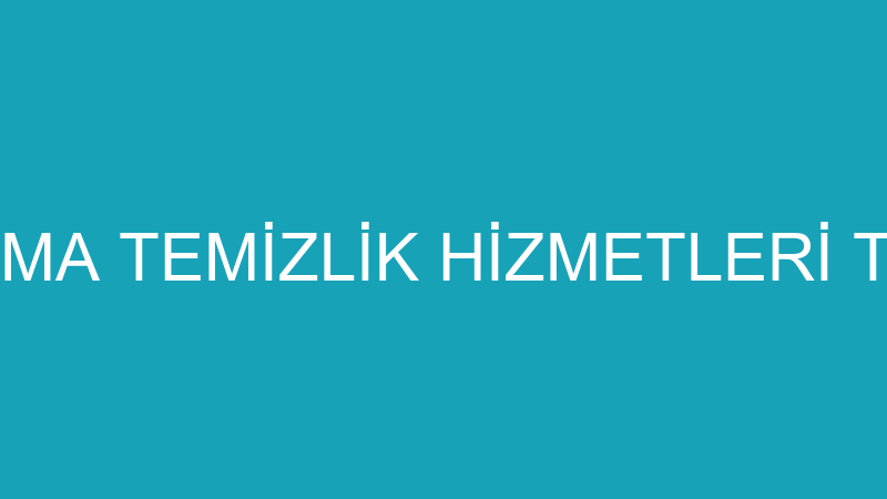 CNR HALI YIKAMA TEMİZLİK HİZMETLERİ TURİZM SANAYİ