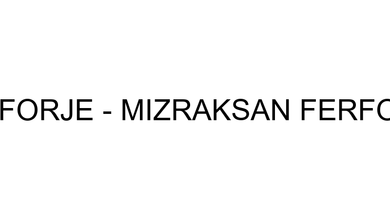 MIZRAKSAN FERFORJE - MIZRAKSAN FERFORJE DEMİR ÇELİ
