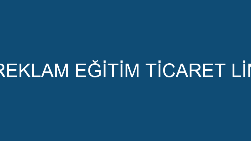 ALCI YAZILIM REKLAM EĞİTİM TİCARET LİMİTED ŞİRKETİ