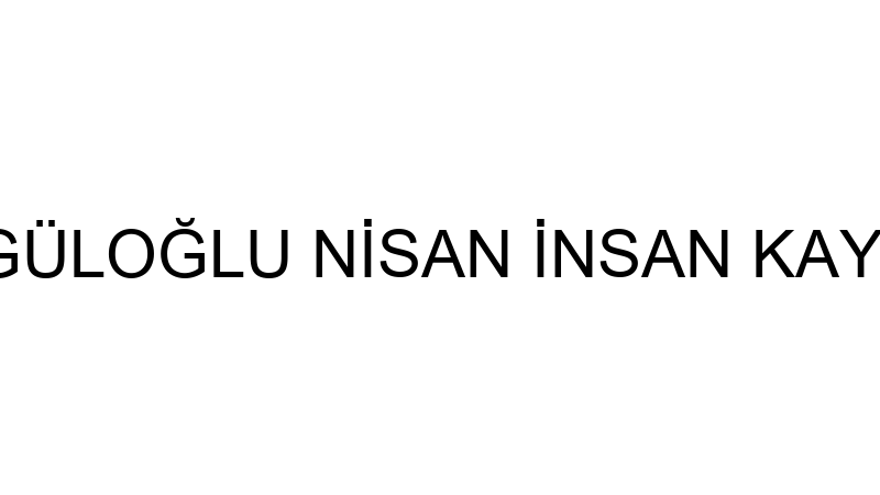 ERDEM GÜLOĞLU NİSAN İNSAN KAYNAKLARI