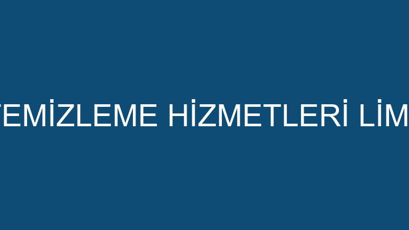 AKEL KURU TEMİZLEME HİZMETLERİ LİMİTED ŞİRKETİ