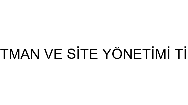 KIRBOĞA APARTMAN VE SİTE YÖNETİMİ TİCARET LİMİTED