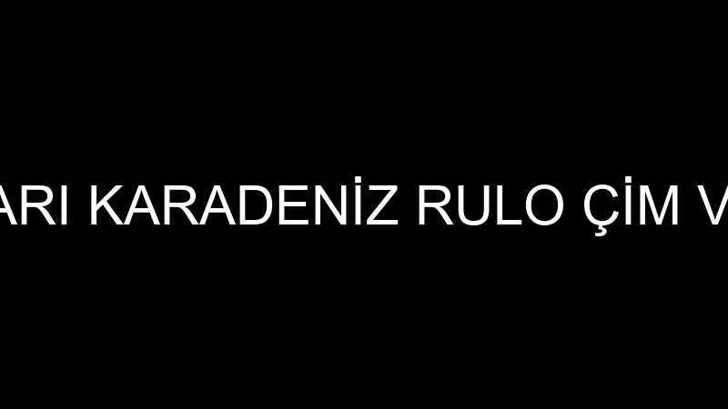 GÜROL SARI KARADENİZ RULO ÇİM VE PEYZAJ