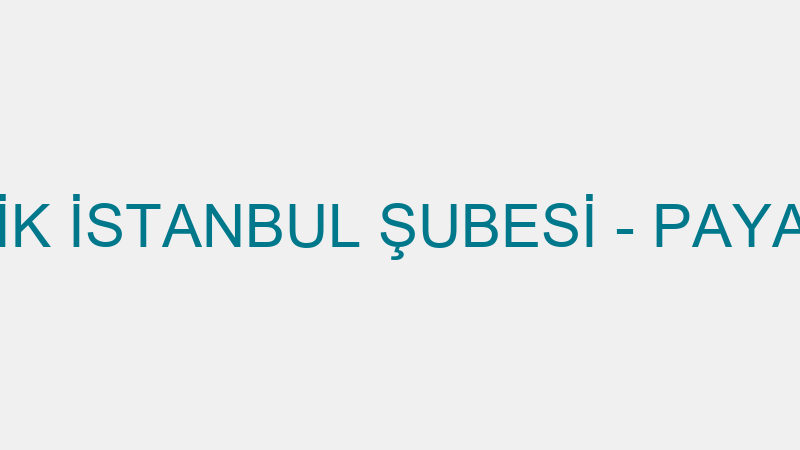 PAYAM LOJİSTİK İSTANBUL ŞUBESİ - PAYAM LOJİSTİK PE