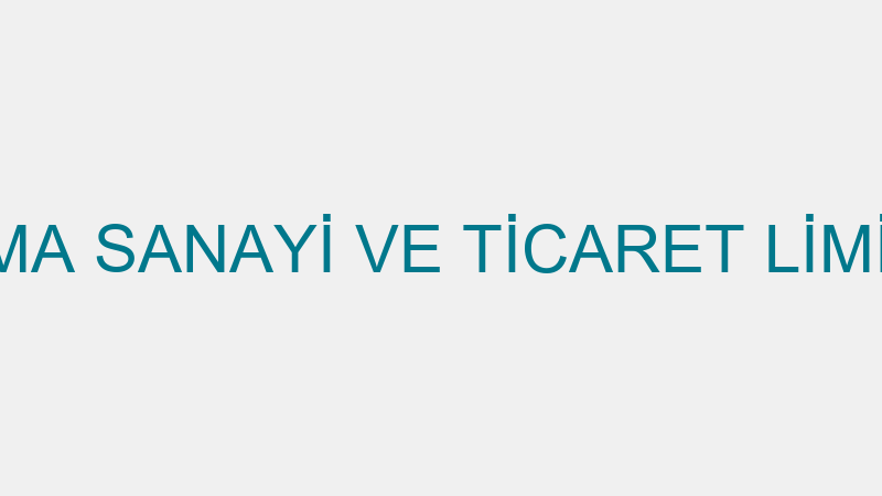 HMC İLAÇLAMA SANAYİ VE TİCARET LİMİTED ŞİRKETİ