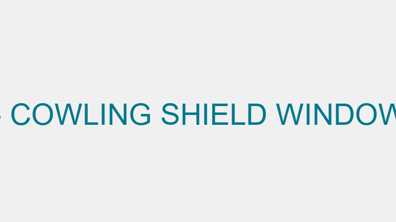 SOLAR SHIELD - COWLING SHIELD WINDOW FİLMS SAN.TİC