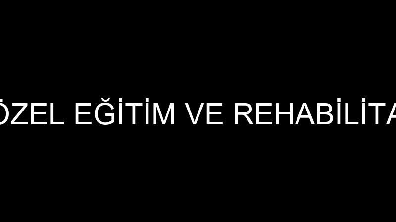MAVİ ÖZEL EĞİTİM VE REHABİLİTASYON