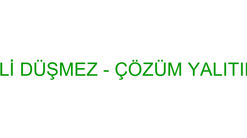 ALİ DÜŞMEZ - ÇÖZÜM YALITIM
