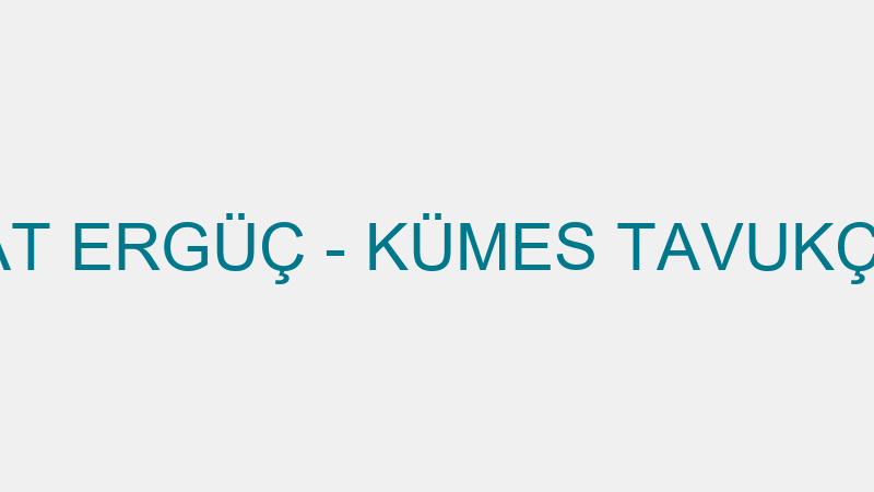 Murat Ergüç - Kümes Tavukçuluk logosu