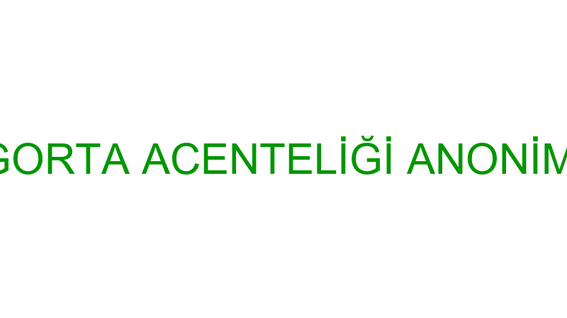TERA SİGORTA ACENTELİĞİ ANONİM ŞİRKETİ