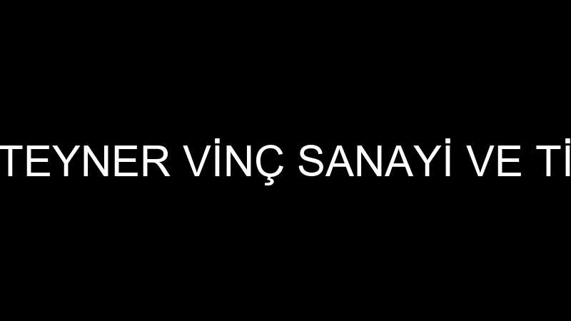 DEMİRTAŞ KONTEYNER VİNÇ SANAYİ VE TİCARET LİMİTED