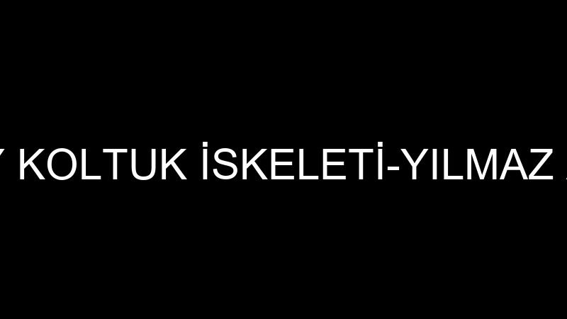 SARAY KOLTUK İSKELETİ-YILMAZ ASLAN