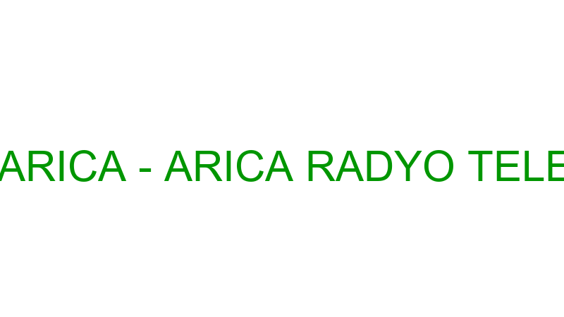 ORHAN ARICA - ARICA RADYO TELEVIZYON