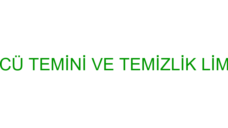 BEMAY İŞ GÜCÜ TEMİNİ VE TEMİZLİK LİMİTED ŞİRKETİ
