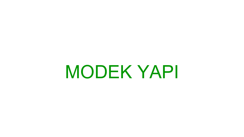 MODEK YAPI