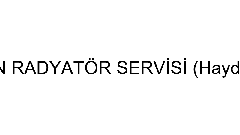 ÇELİKSAN RADYATÖR SERVİSİ (Haydar Ankıtcı)