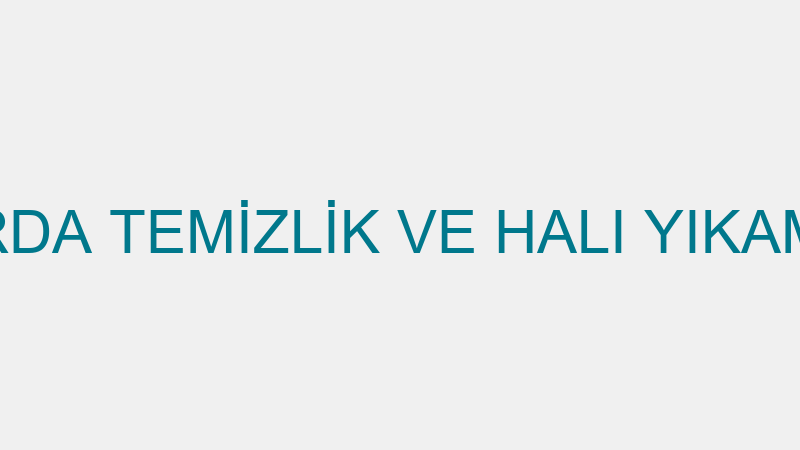 ARDA TEMİZLİK VE HALI YIKAMA