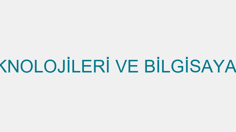 AY BİLİŞİM TEKNOLOJİLERİ VE BİLGİSAYAR HİZMETLERİ