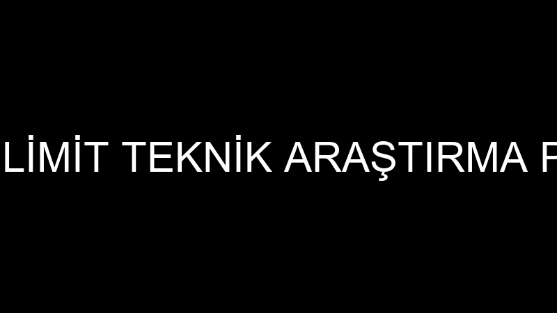 LİMİT TEKNİK - LİMİT TEKNİK ARAŞTIRMA PROJE UYGULA
