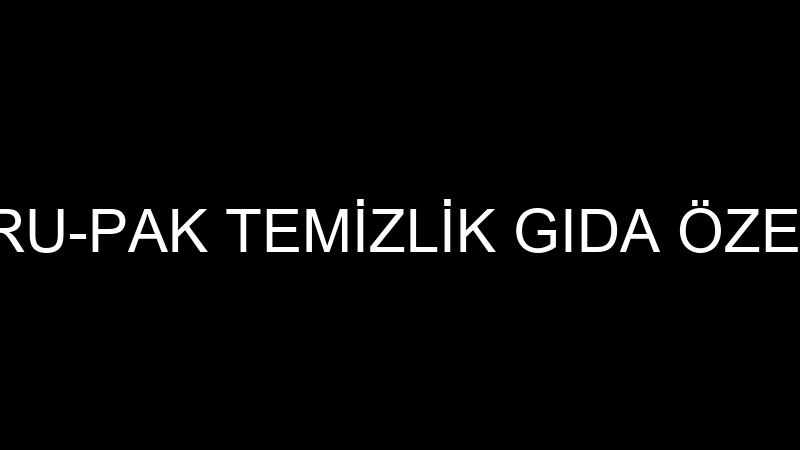 DURUPAK - DURU-PAK TEMİZLİK GIDA ÖZEL EĞİTİM NAKLİ