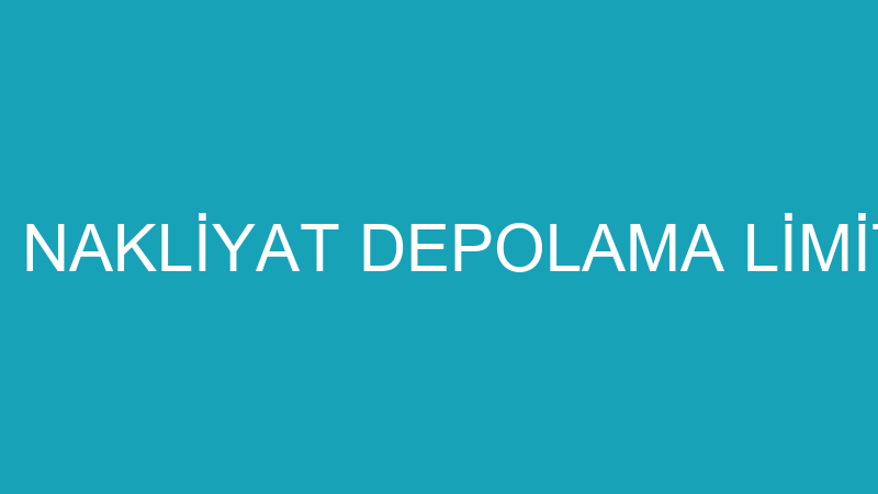 Örnekalan Nakli̇yat Depolama Li̇mi̇ted Şi̇rketi̇ logosu
