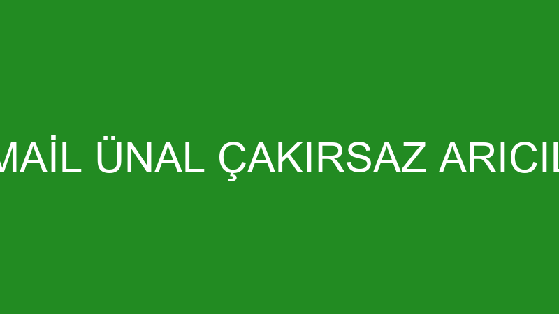 İSMAİL ÜNAL ÇAKIRSAZ ARICILIK