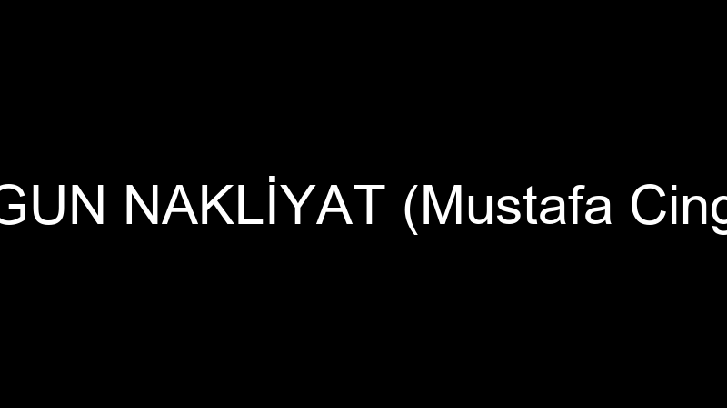 UYGUN NAKLİYAT (Mustafa Cingöz)