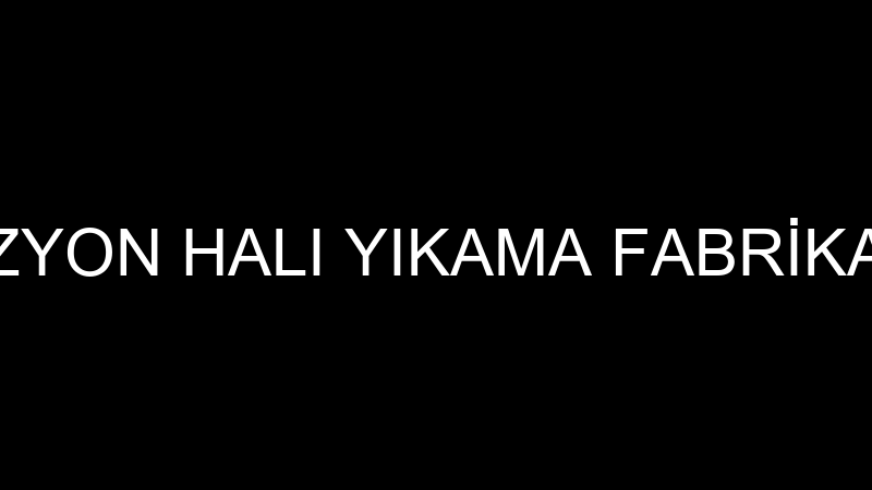 VİZYON HALI YIKAMA FABRİKASI