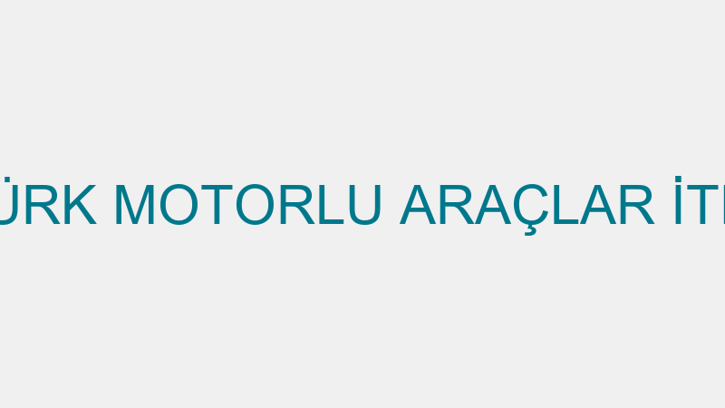 YEDPAMA - ERTÜRK MOTORLU ARAÇLAR İTHALAT VE TİC.LT