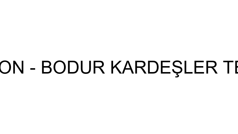 BODUR İZOLASYON - BODUR KARDEŞLER TEMİZLİK HİZMETL