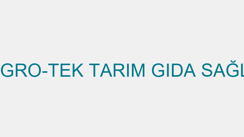 BERK & HAN - AGRO-TEK TARIM GIDA SAĞLIK MAKİNALARI