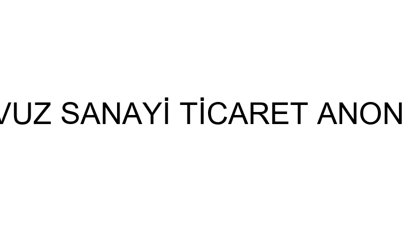 BAHCE HAVUZ SANAYİ TİCARET ANONİM ŞİRKETİ