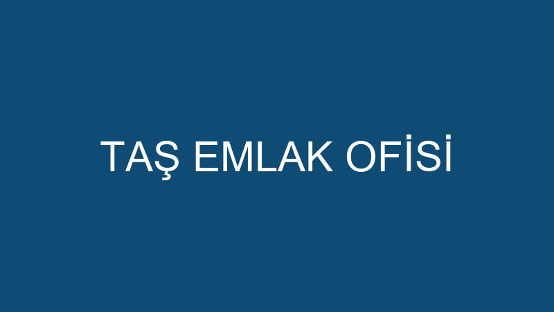 Taş Emlak Ofi̇si̇ logosu