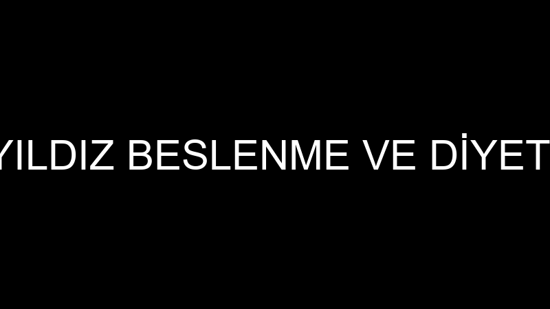 ŞÜKRAN YILDIZ BESLENME VE DİYET MERKEZİ