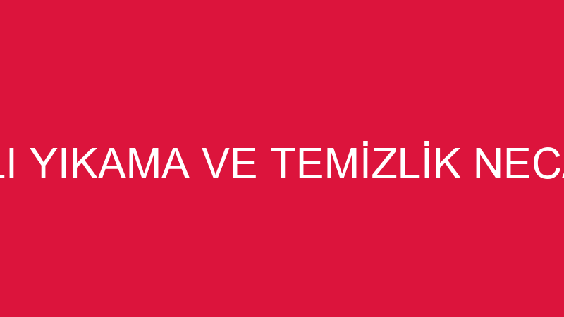 HİZMET HALI YIKAMA VE TEMİZLİK NECATTİN KAYA