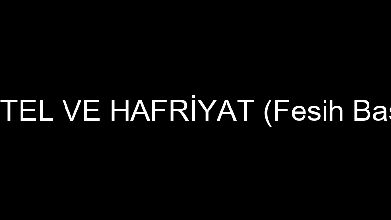 LİDER TEL VE HAFRİYAT (Fesih Başdemir)