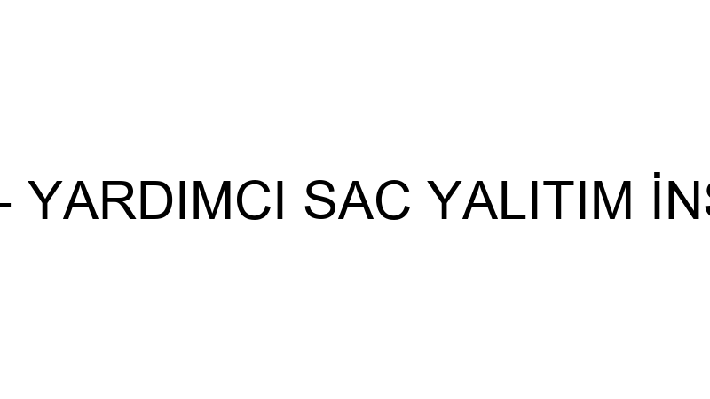 YARDIMCI SAC - YARDIMCI SAC YALITIM İNŞAAT MALZEME