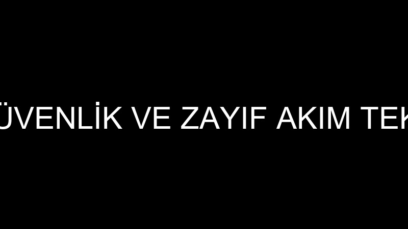 TEKNOFORM GÜVENLİK VE ZAYIF AKIM TEKNOLOJİLERİ - T