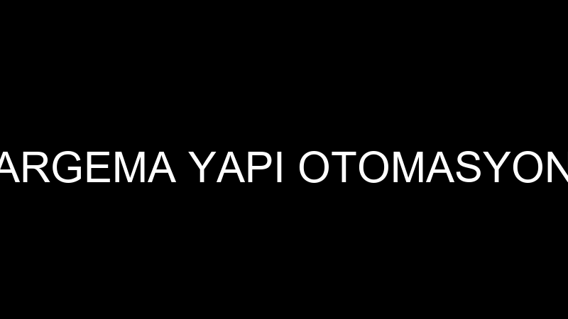 Argema Yapı Otomasyon logosu