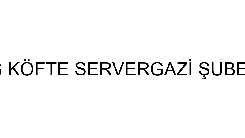 Komagene Çi̇ğ Köfte Servergazi̇ Şubesi̇ (Ozan Göğde) logosu