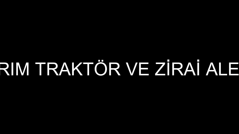 KIZILPINAR TARIM TRAKTÖR VE ZİRAİ ALET TİCARET LİM