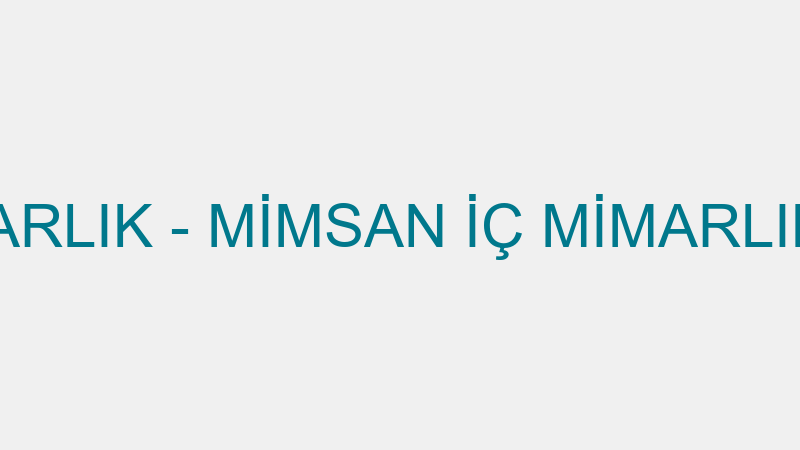 Mi̇msan İç Mi̇marlık - Mi̇msan İç Mi̇marlık Dekorasyon logosu