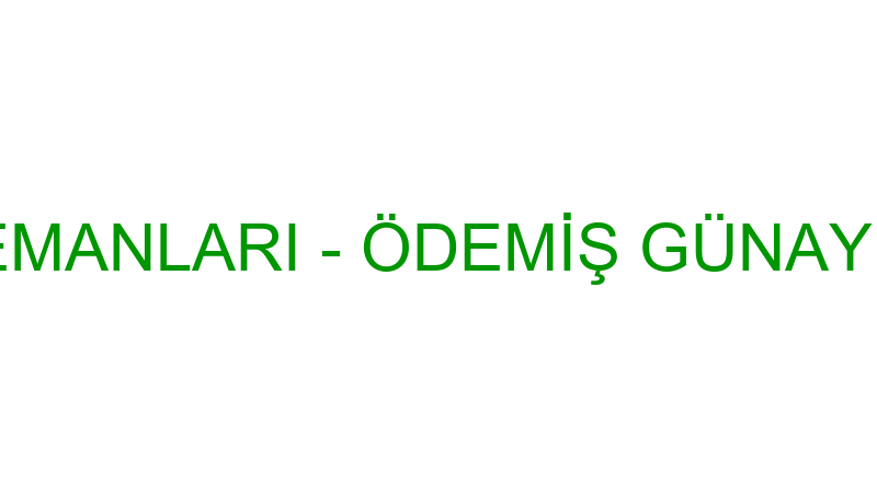 GÜNAY YAPI ELEMANLARI - ÖDEMİŞ GÜNAY YAPI ELEMANLA
