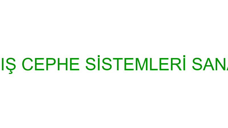 KGZ YAPI VE DIŞ CEPHE SİSTEMLERİ SANAYİ TİCARET Lİ
