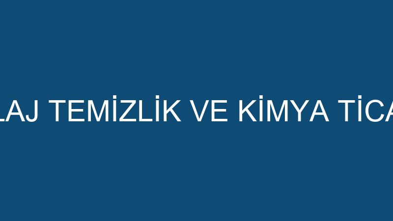 SUNDET AMBALAJ TEMİZLİK VE KİMYA TİCARET LİMİTED Ş