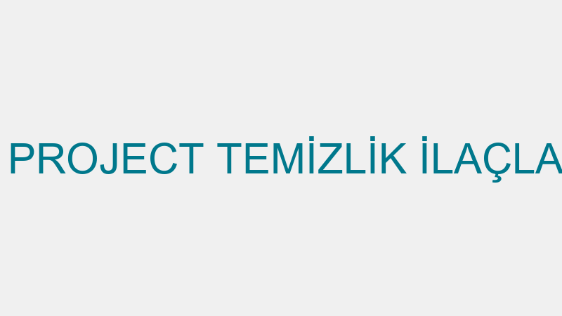 QS PROJECT TEMİZLİK İLAÇLAMA