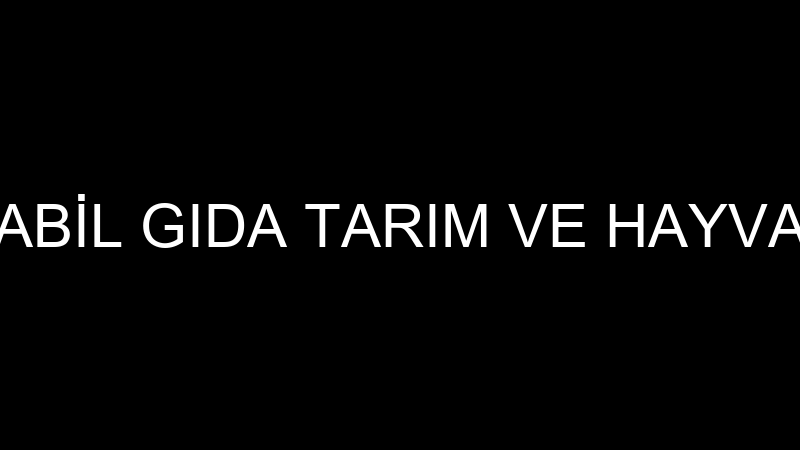 VETABİL - VETABİL GIDA TARIM VE HAYVANCILIK LTD.ŞT