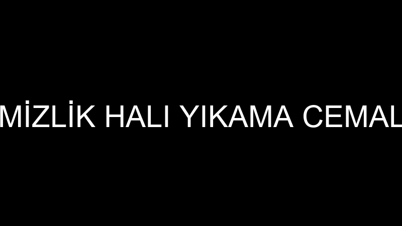 İNCE TEMİZLİK HALI YIKAMA CEMAL ERGÜN